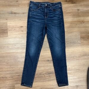 American Eagle Dark Blue Skinny Jeans